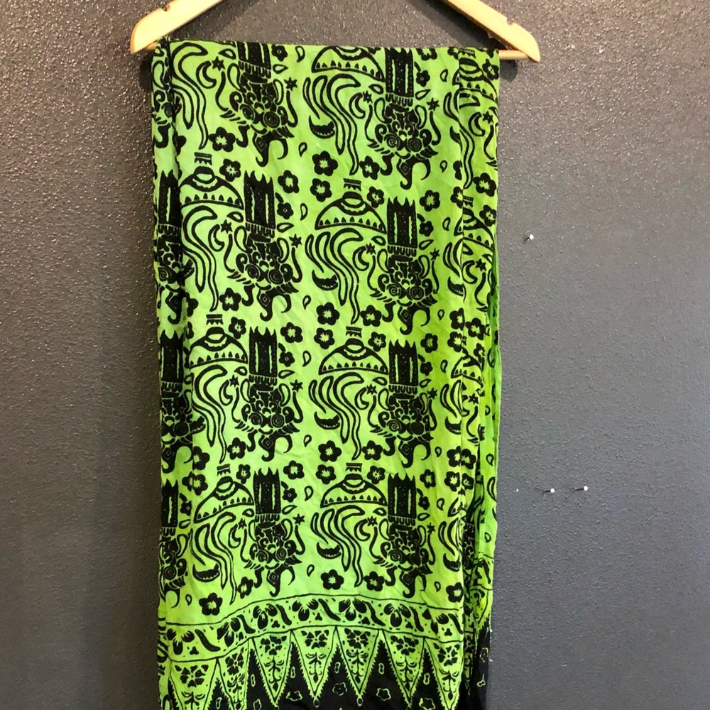 Tropical sarong.